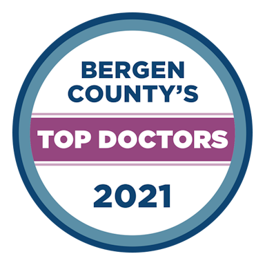 Award - Bergen County's Top Doctors 2021